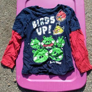 ANGRY BIRDS, size Medium long sleeve shirt (M)